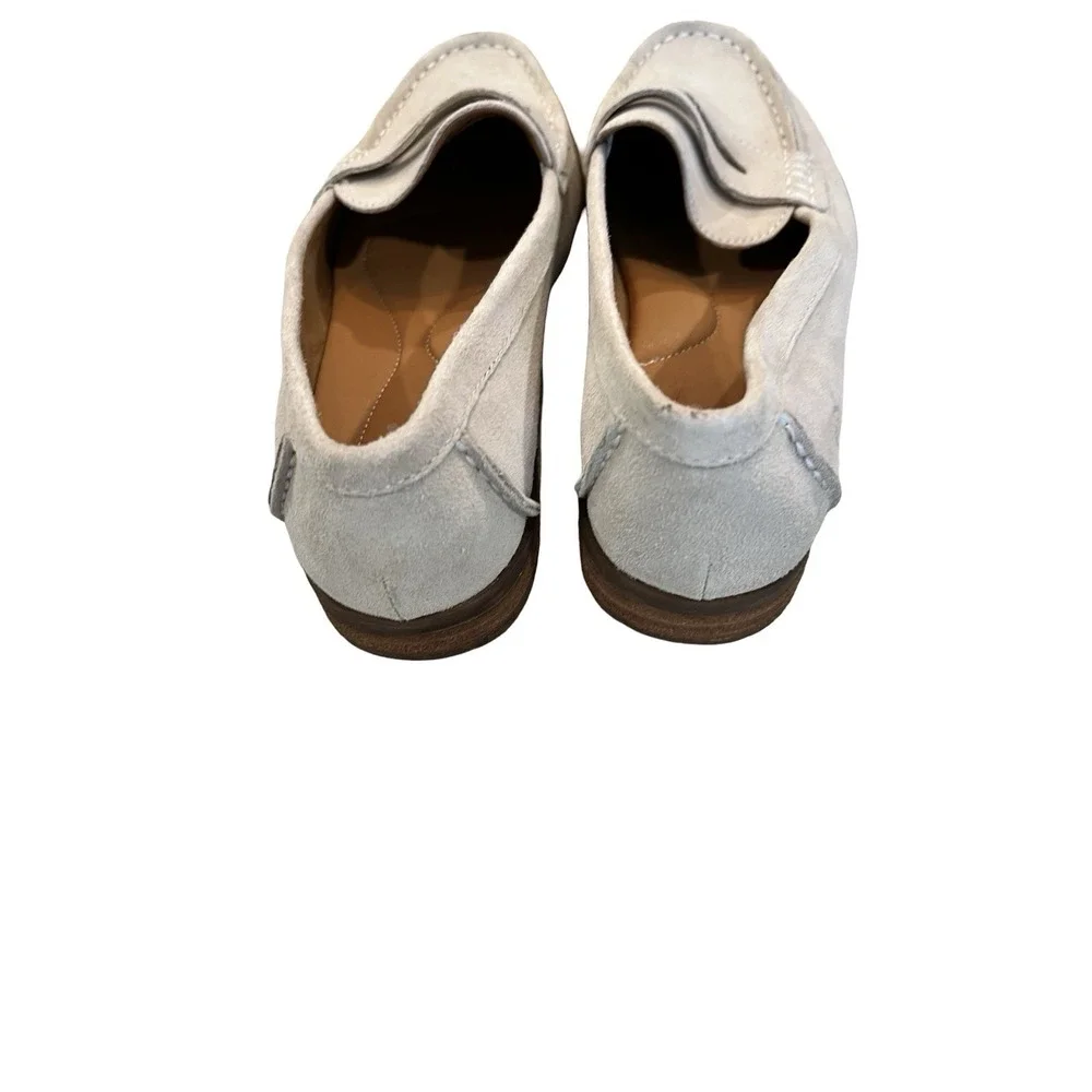 Womens Hush Puppies Born Suede Casual Comfort Penny Loafers‎ Size 7.5 M